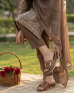 Mustard Formal Slipper For Women - Image 6