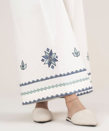 Cotton Printed Multi Trousers Fabric