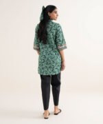 Lawn Printed Green Shirt - Image 4
