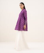 Lawn Printed Purple Shirt - Image 3