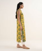 Cotton Printed Yellow Shirt - Image 3