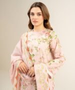 Lawn Embroidered Tea Pink 2 Piece Suit