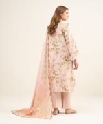 Lawn Embroidered Tea Pink 2 Piece Suit - Image 3