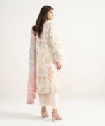 Lawn Embroidered Light Pink 2 Piece Suit - Image 4