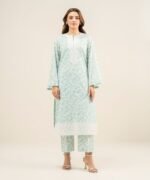 Lawn Embroidered Aqua  2 Piece Suit