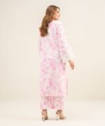 Lawn Embroidered Pink 2 Piece Suit - Image 4