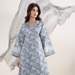 Lawn Grey Printed 3 Piece Suit