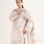 Cotton Printed Pink 3 Piece Suit