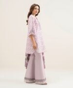 Lawn Purple Embroidered 3 Piece Suit - Image 2