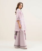 Lawn Purple Embroidered 3 Piece Suit - Image 2