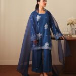 RTW Dupatta 3PSDW25V545D Sapphire PK