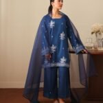 RTW Dupatta 3PSDW25V545D Sapphire PK
