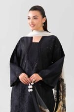 3 Piece - Digital Printed Embroidered Suit - 42601075 - Image 2