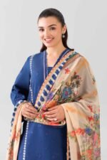 3 Piece - Digital Printed Embroidered Suit - 42601080 - Image 2