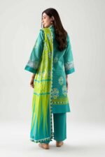 3 Piece - Digital Printed Embroidered Suit - 42601105 - Image 3
