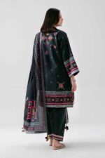 3 Piece - Digital Printed Embroidered Suit - 42601110 - Image 3