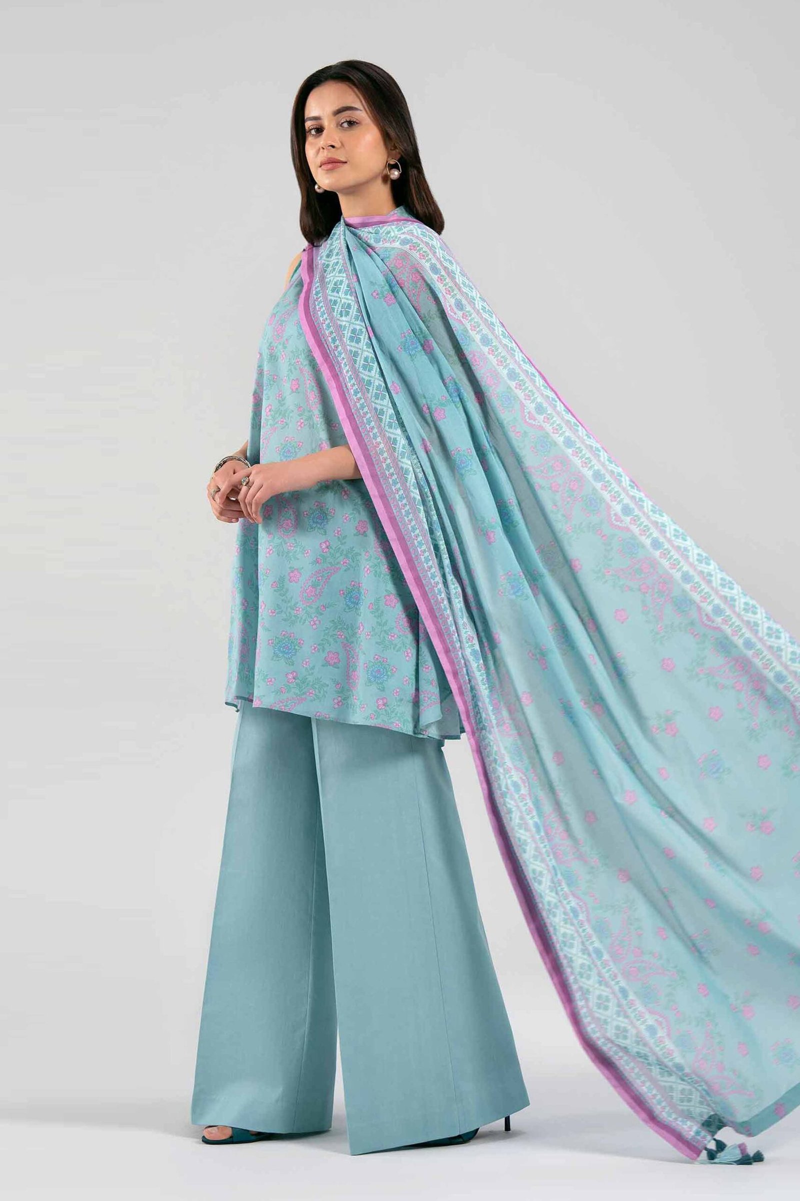 42601131-_11.jpg 3 Piece - Printed Suit - 42601131 - Image 1