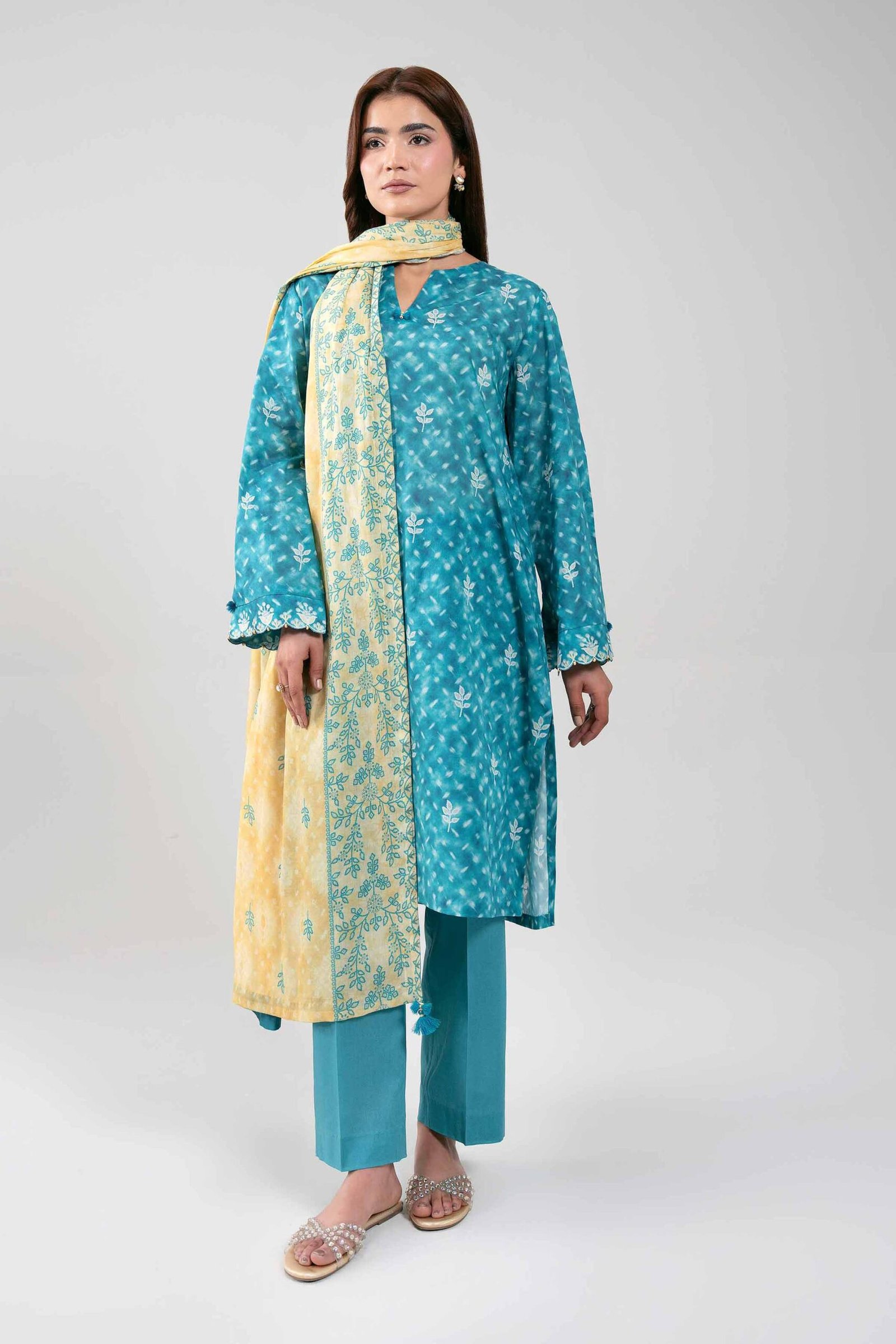 42601134-_4.jpg 3 Piece - Printed Suit - 42601134 - Image 1