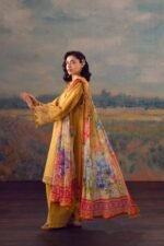 3 Piece - Digital Printed Embroidered Suit - 42601145 - Image 3