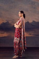 3 Piece - Printed Embroidered Suit - 42601165 - Image 3
