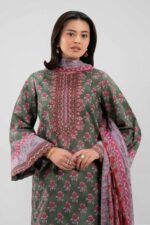 3 Piece - Printed Embroidered Suit - 42601167 - Image 2