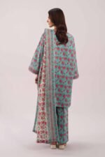 3 Piece - Printed Embroidered Suit - 42601168 - Image 3