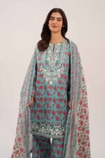 3 Piece - Printed Embroidered Suit - 42601168 - Image 2