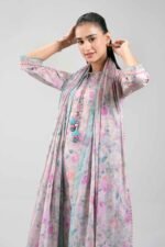 3 Piece - Digital Printed Embroidered Suit - 42601192 - Image 4