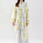 3 Piece - Digital Printed Embroidered Suit - 42601193