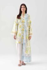 3 Piece - Digital Printed Embroidered Suit - 42601193