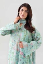 3 Piece - Digital Printed Embroidered Suit - 42601194 - Image 2