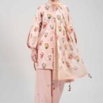 3 Piece - Digital Printed Embroidered Suit - 42601196