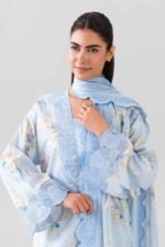 3 Piece - Digital Printed Embroidered Suit - 42601197 - Image 2