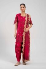 3 Piece - Digital Printed Embroidered Suit - 42601202