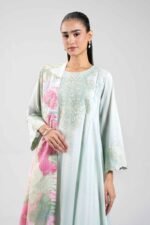 3 Piece - Digital Printed Embroidered Suit - 42601208 - Image 2