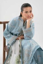 3 Piece - Digital Printed Embroidered Suit - 42601223 - Image 2