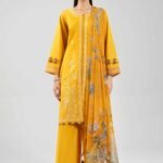 3 Piece - Digital Printed Embroidered Suit - 42601227