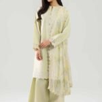 3 Piece - Digital Printed Embroidered Suit - 42601231