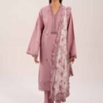 3 Piece - Digital Printed Embroidered Suit - 42601232