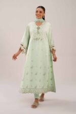 3 Piece - Digital Printed Embroidered Suit - 42601233