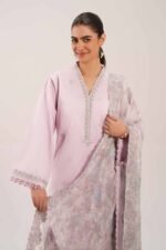 3 Piece - Digital Printed Embroidered Suit - 42601235 - Image 2