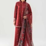 3 Piece - Digital Printed Suit - 42601257