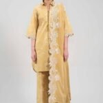 3 Piece - Printed Embroidered Suit - 42601264