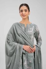 3 Piece - Printed Embroidered Suit - 42601266 - Image 2