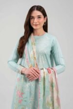 3 Piece - Printed Embroidered Suit - 42601272 - Image 2