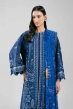 3 Piece - Digital Printed Embroidered Suit - 42601303 - Image 2