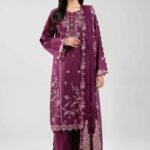 3 Piece - Embroidered Suit - 42601307