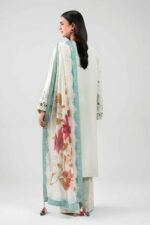 3 Piece - Digital Printed Embroidered Suit - 42601315 - Image 3