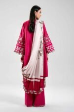 3 Piece - Digital Printed Embroidered Suit - 42601316 - Image 3