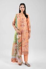 3 Piece - Digital Printed Embroidered Suit - 42601318 - Image 2